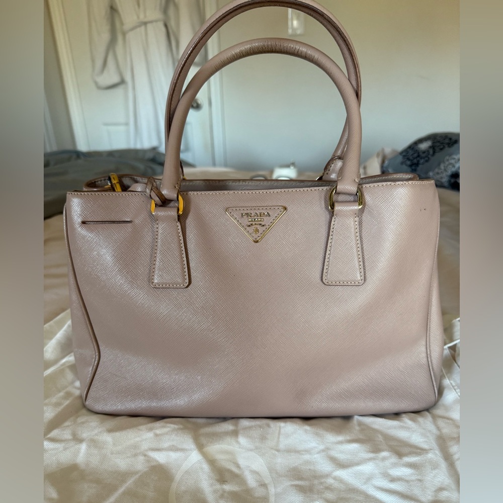 Prada Cameo Saffiano Lux Handbag